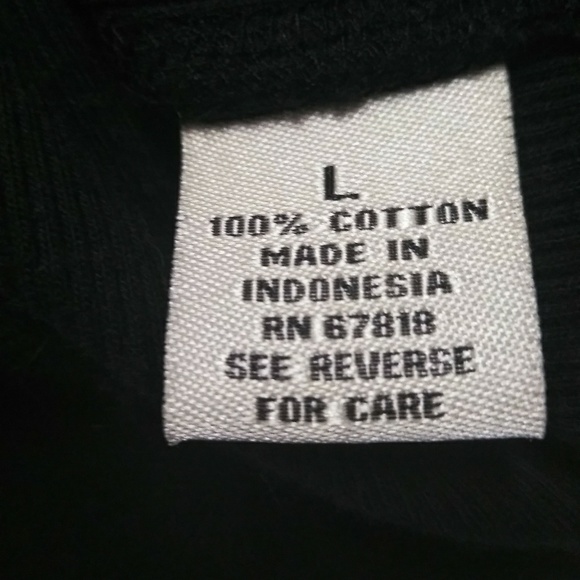 Black sweater. Made of cotton - Picture 6 of 6